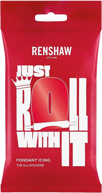 Renshaw Poppy Red Ready to Roll Fondant Icing 1 kg