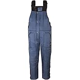 RefrigiWear Men's Cooler Wear Insulated Bib Overalls, 10°F Comfort Rating