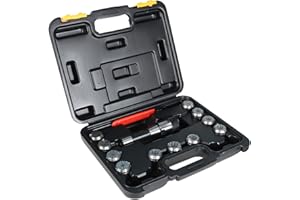 findmall ER32 R8 Collet Chuck Holder with 11Pcs ER32 Collet Set and Wrench for Milling Machine