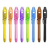 GUKAZH 8PCS/36PCS Spy Pens Invisible Ink Pen with