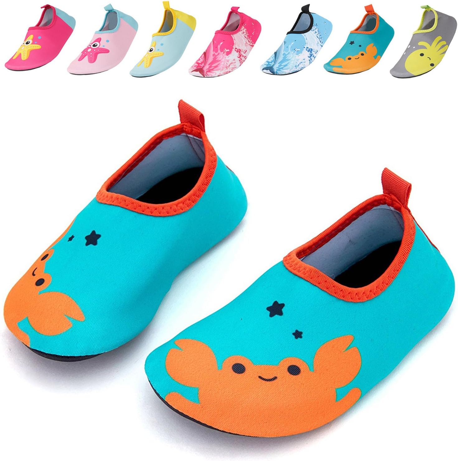 UMmaid Kids Beach Shoes Water Socks for Swimming Running Yoga