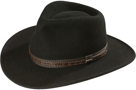scala men's crushable wool outback hat