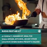 Reliance Medical First Aid Kit Burn Standard Aura Box with Gel Dressings Burns view 6