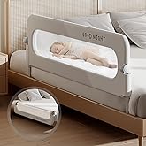 strenkitech Foldable Toddler Bed Rails - Kids Guard Bumper for Crib Safe Bed Side Rail for Twin Queen King Full Size Beds 32inch