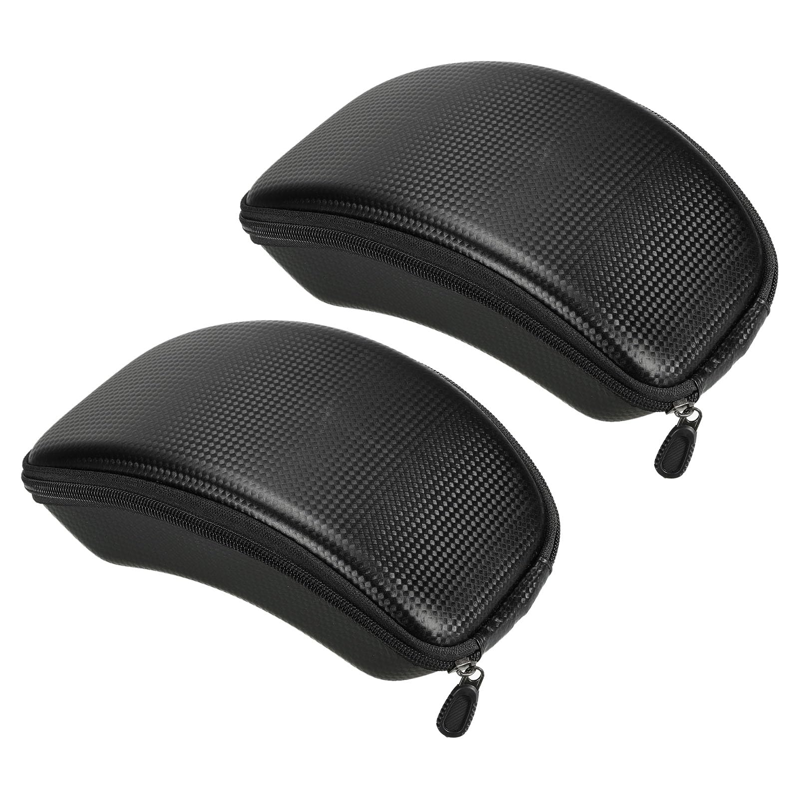 PATIKIL Hard Ski Goggle Case, 2 Pack EVA Sports Glasses Case Shockproof Snowboard Goggles Box, 8.66" x 5.51" x 3.54"