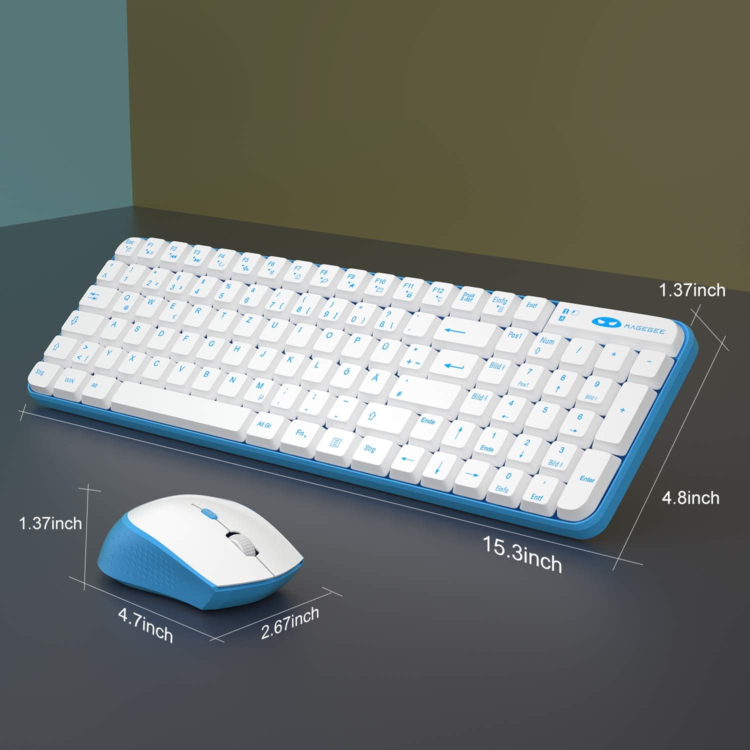 Keyboard and Mouse Combo [DE Layout] – BigaMart