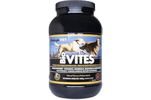 Flora Health BiologicVET BioVITES Complete Multi-Nutrient - Vitamins, Minerals & Enzymes for Dogs and Cats Prebioitc, Lignans