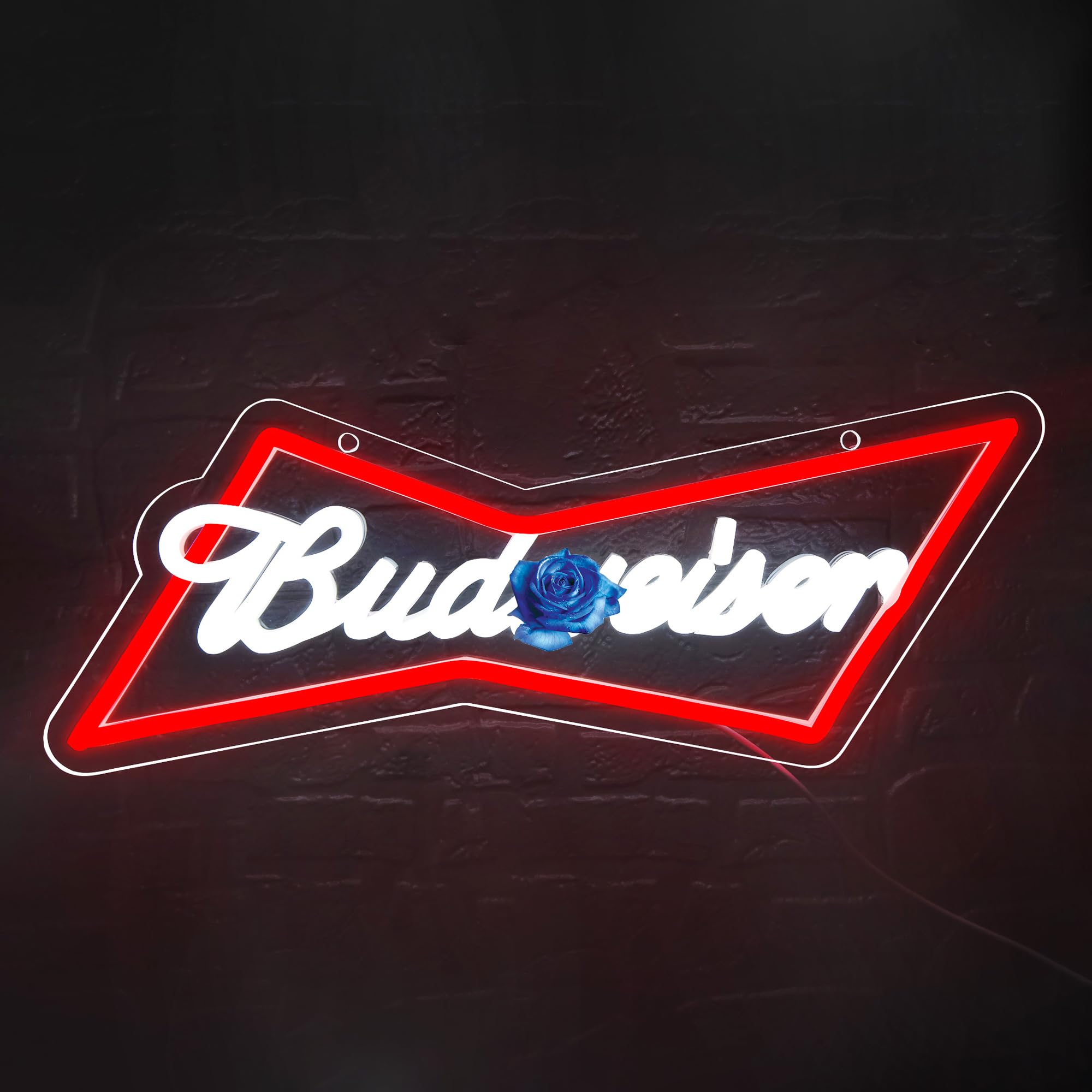 Photo 1 of Beer Neon Sign for Wall Decor Bar Led Neon Light Beer Light up Sign for Man Cave Bedroom Bar Pub Bistro Shop Party Birthday Gifts Wall Art Size16.1 * 6.3In(ZYLD193)
