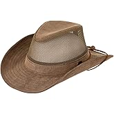 Outback Trading Unisex Adult's Knotting Hill Canyonland Durable Breathable Brown Cowboy Hat
