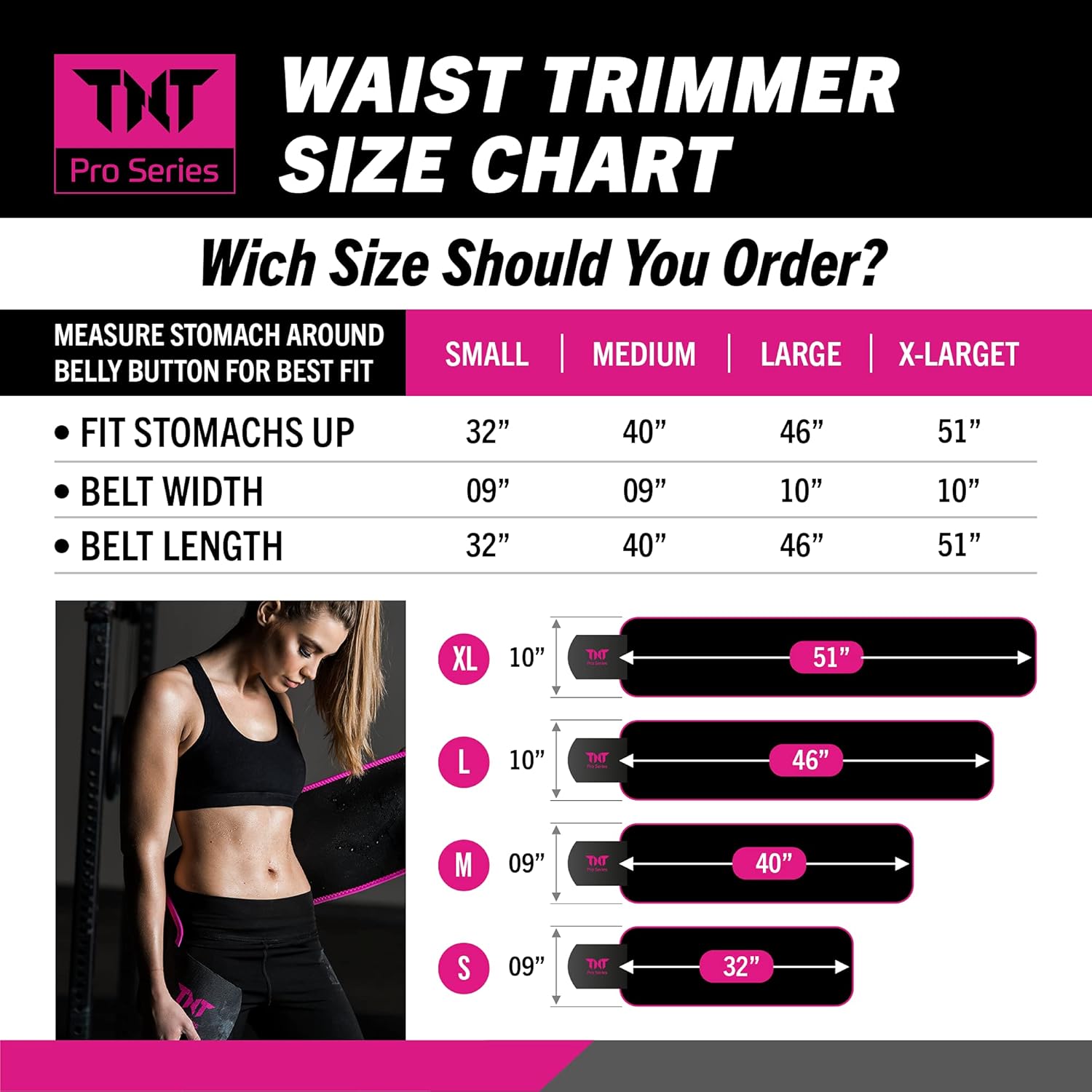 pro fitness slimmer waist belt
