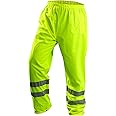 Occunomix LUX-TENBR-YXL Class E Premium Breathable Solid Rain Pants, X-Large, Yellow