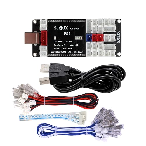 SJ@JX Arcade Game Controller Encoder DIY Code Board Gamepad Joystick ...