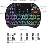 Rii Mini Wireless Keyboard Touchpad Mouse Combo RGB Backlit 2.4G USB Receiver view 7
