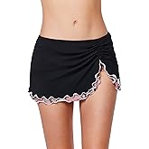 Profile by Gottex Skirt Swim Bottom- Built-in Panty, Side Slit for Added Movement, Front Lining, Tops Sold Separately
