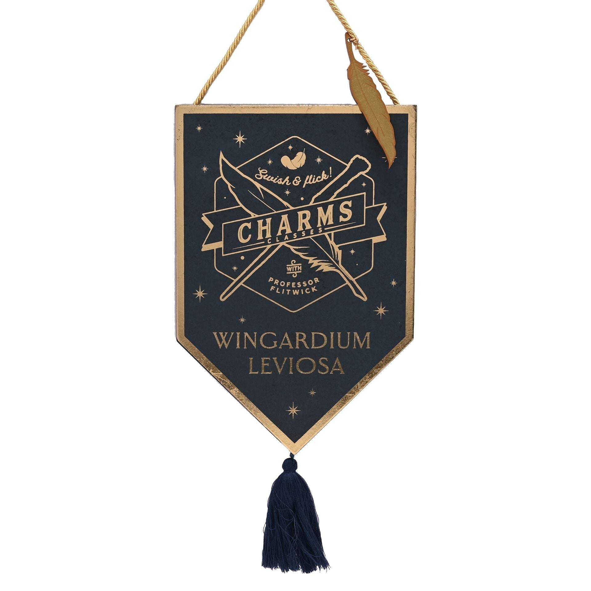 Warner Bros Harry Potter Alumni Pendent Glow In The Dark - Wingardium
