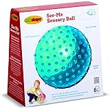 Edushape Sensory See-Me Ball, 7 Inch, Colors May Vary