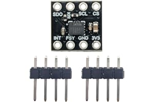 QUAINTBYTE ICM-45686 6-Axis IMU Accelerometer Gyroscope Module, I2C SPI Interface, Breakout Board, Compatible with Arduino, ESP32, Raspberry Pi