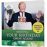 Donald Trump Talking Happy Birthday Card - Wishes You Happy Birthday in Trump's REAL Voice - Surprise Someone with a Personal