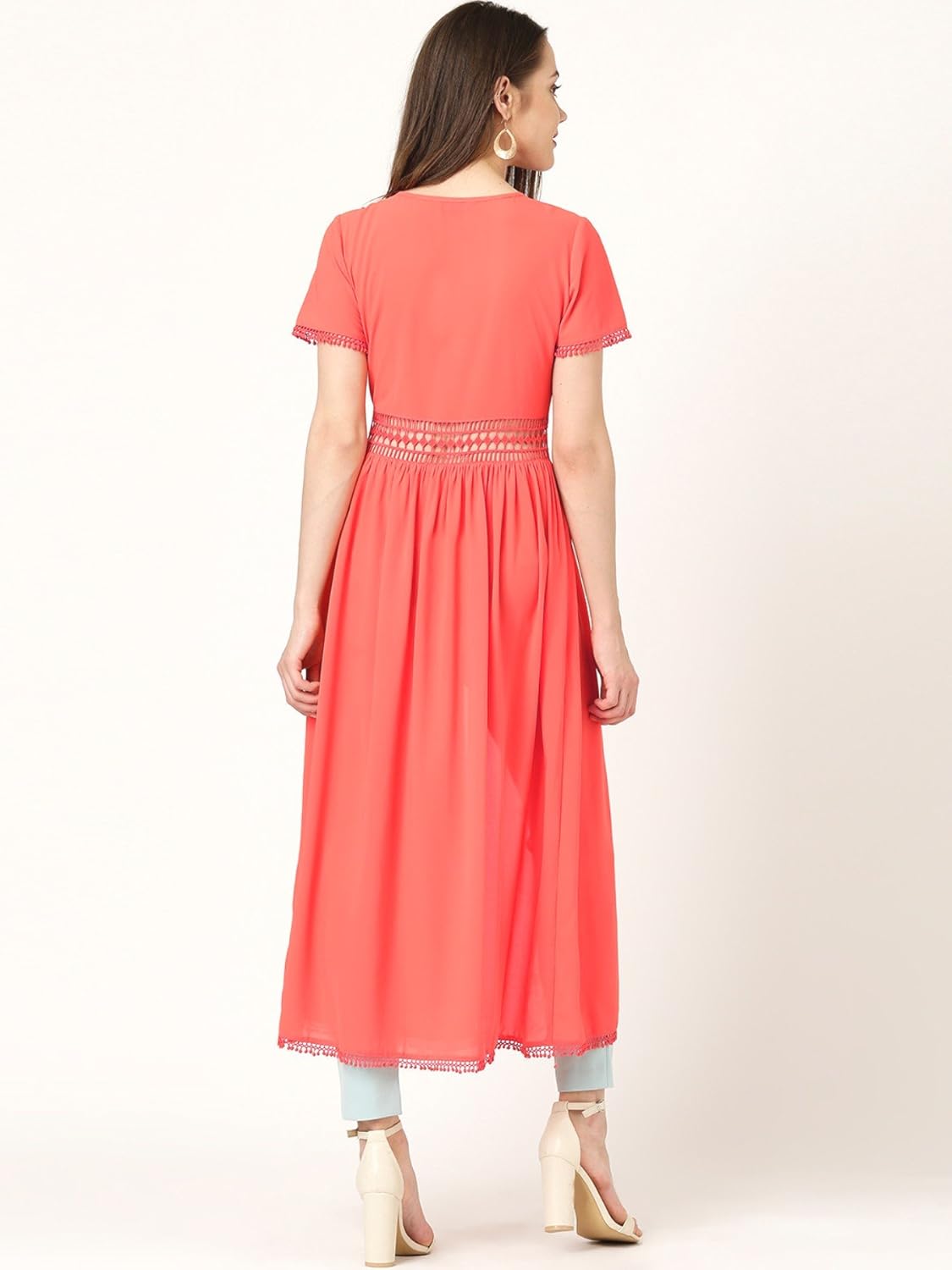 marie claire women's a-line dress (mc10209a--xl, pink, x-large)