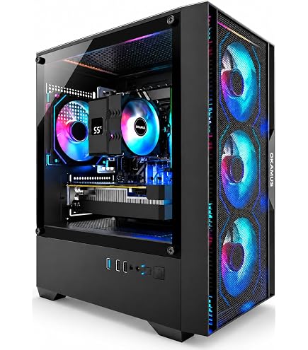 Amazon.com: DeXwtzfn Gaming PC Desktop Tower, i7 Processor Up to