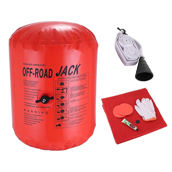 BestEquip 4 Ton Exhaust Air Jack 8800LBS Capacity Inflatable Car Jack