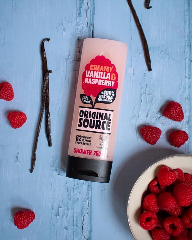 Duschgel Vanille & Himbeere, 250 ml, 6 Stück