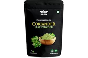 DAUSON 50g Coriander Leaf Powder – Premium Dried Cilantro Leaves | Natural Herb Seasoning for Cooking, Curries, Soups & Marinades | No Additives, 100% Pure