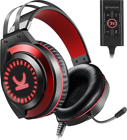Amazon Com Vankyo Gaming Headset Cm7000 With Authentic 7 1