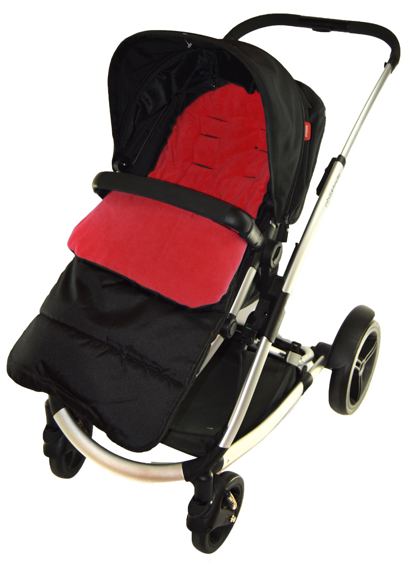 Footmuff/Cosy Toes Compatible with Graco Pushchair Fire Red