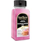 GranAroma Sanding Sugar, Decorative, Cookies & Sweets (White) (1.1 Pound) (Pink)