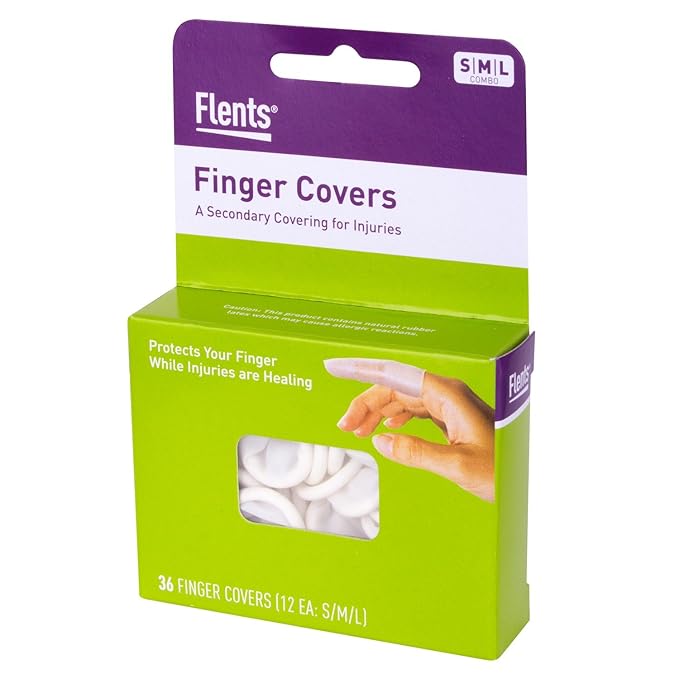 Buy First Aid Finger Cots Protection for Finger Tips From Cuts, Burns