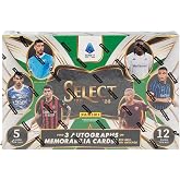 2025/26 Panini Select Serie A Soccer Hobby Trading Card Box (3 Autographs/Memorabilia Cards Per Box)