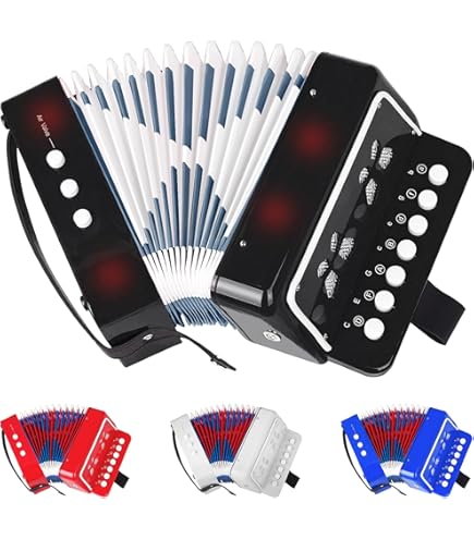 Classic Cantabile 00030768 Secono Accordu00e9on Pour Enfant 8 Basses Noir - Instruments De Musiques - Achat & Prix