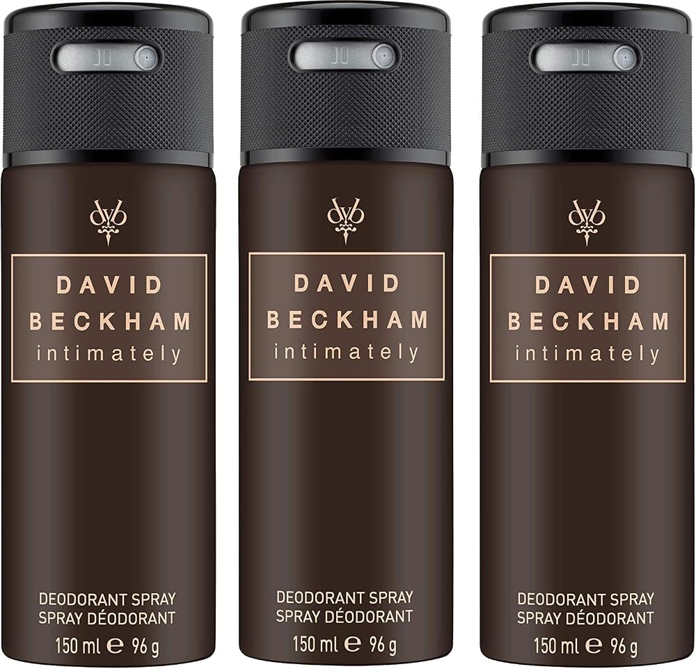 David Beckham Intimately Beckham Deodorant Anti Perspirant 150 ml 3 Pack