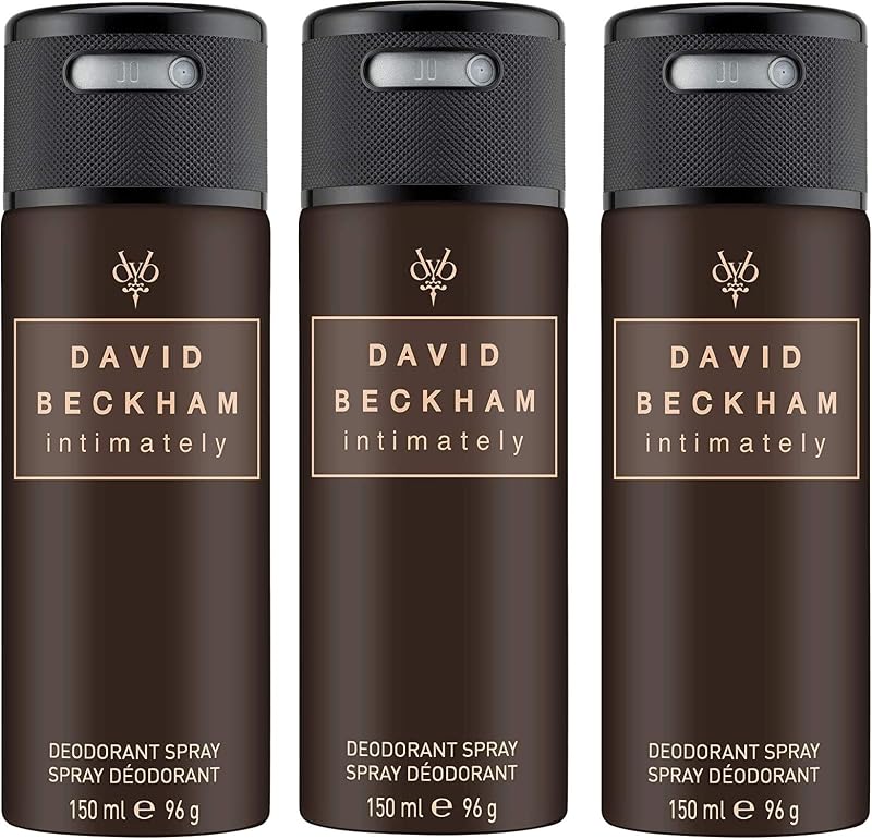 David Beckham Intimately Beckham Deodorant Anti Perspirant 150 ml 3 Pack