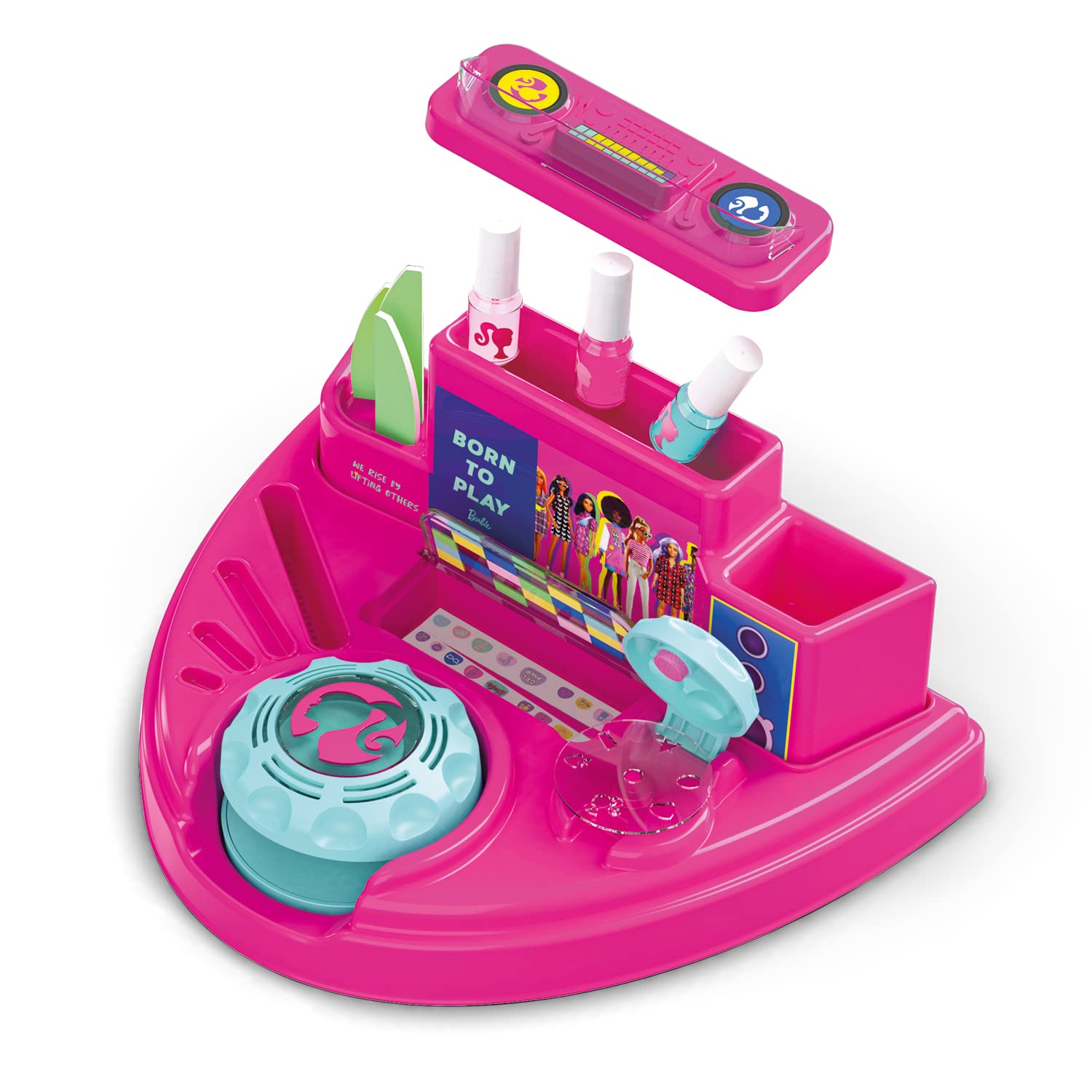 Mondo Barbie Make Up Nail Studio & DJ Set, Multicolored, 40011