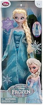 Frozen Motion Activated Singing & Light Up Elsa Doll 16 Doll Sings Let It Go Disney Store Exclusive (2013)