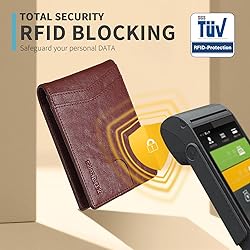 RUNBOX Wallet for Men and Women Slim Rfid Leather 2