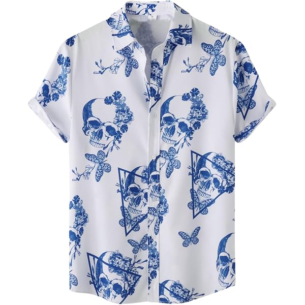 Nautica Men's Short Sleeve Linen Blend Button-Down Shirt – Casual & Breathable - View #8