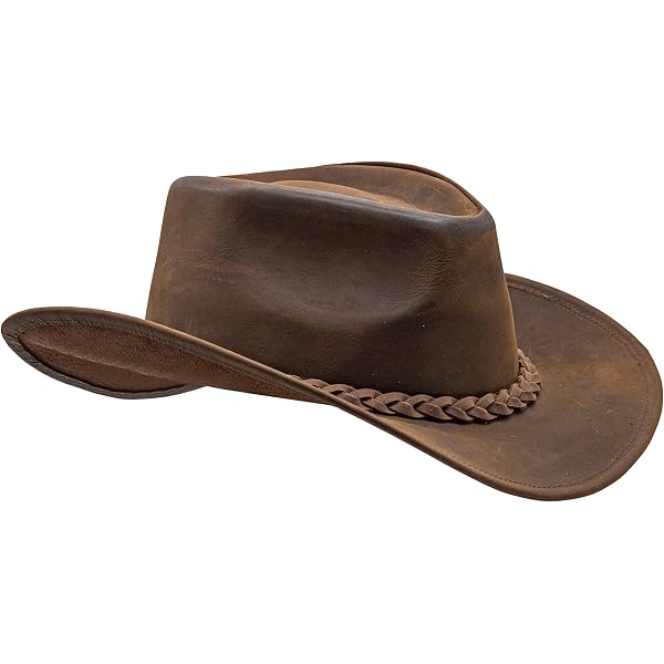 Pretlet Leather Cowboy hat for Men & Women Durable  display picture 2
