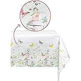 Talking Tables Fairy Table Cover | Kids Buttery Themed Party, Garden for Fairies, Flower Birthday Decorations | Home Recyclab