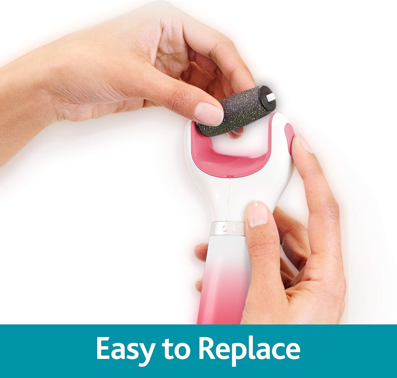 Amope Splashproof Electronic Foot File Foot Spa Pedicure Tool Callous Remover-Pedi Perfect Advance 2 Speed, 1 Count(Packaging may vary): Health & Personal Care