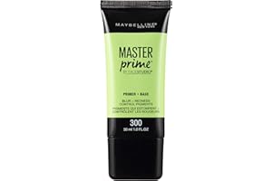Maybelline Face Studio Master Prime Face Primer Makeup Base, Blur + Redness Control, 1 Count