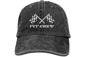 MOCSONE Checkered Flags Race Car Flag Unisex Adult Baseball Hat Sports Outdoor Cap Men and Women Snapback