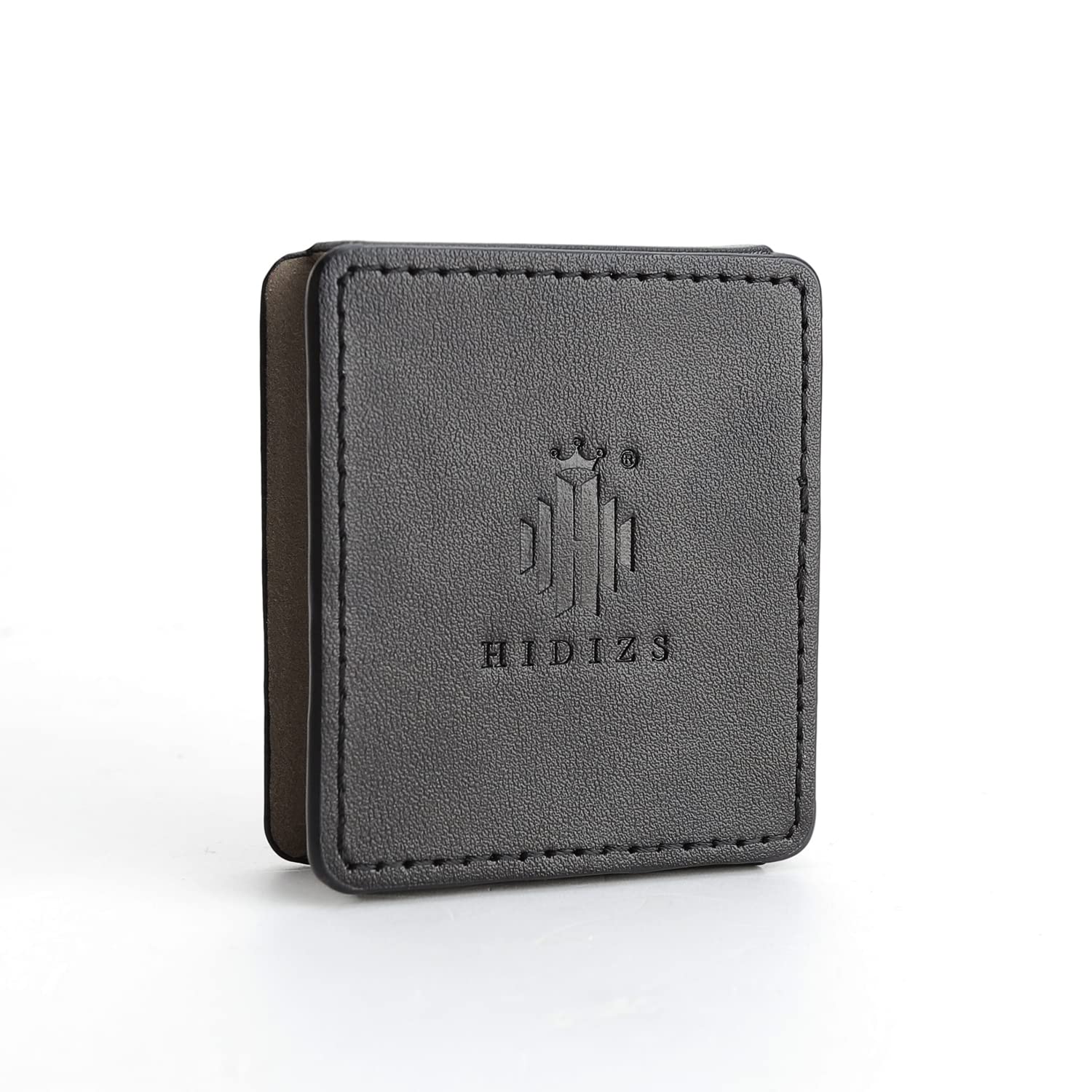 Hidizs AP80 PRO-X Leather Case, Case Custom Made for AP80 PRO-X Portable Balanced Lossless MQA Music Player, All New PU Leather,Elegant Accessories, Waterproof and Durable (Black)