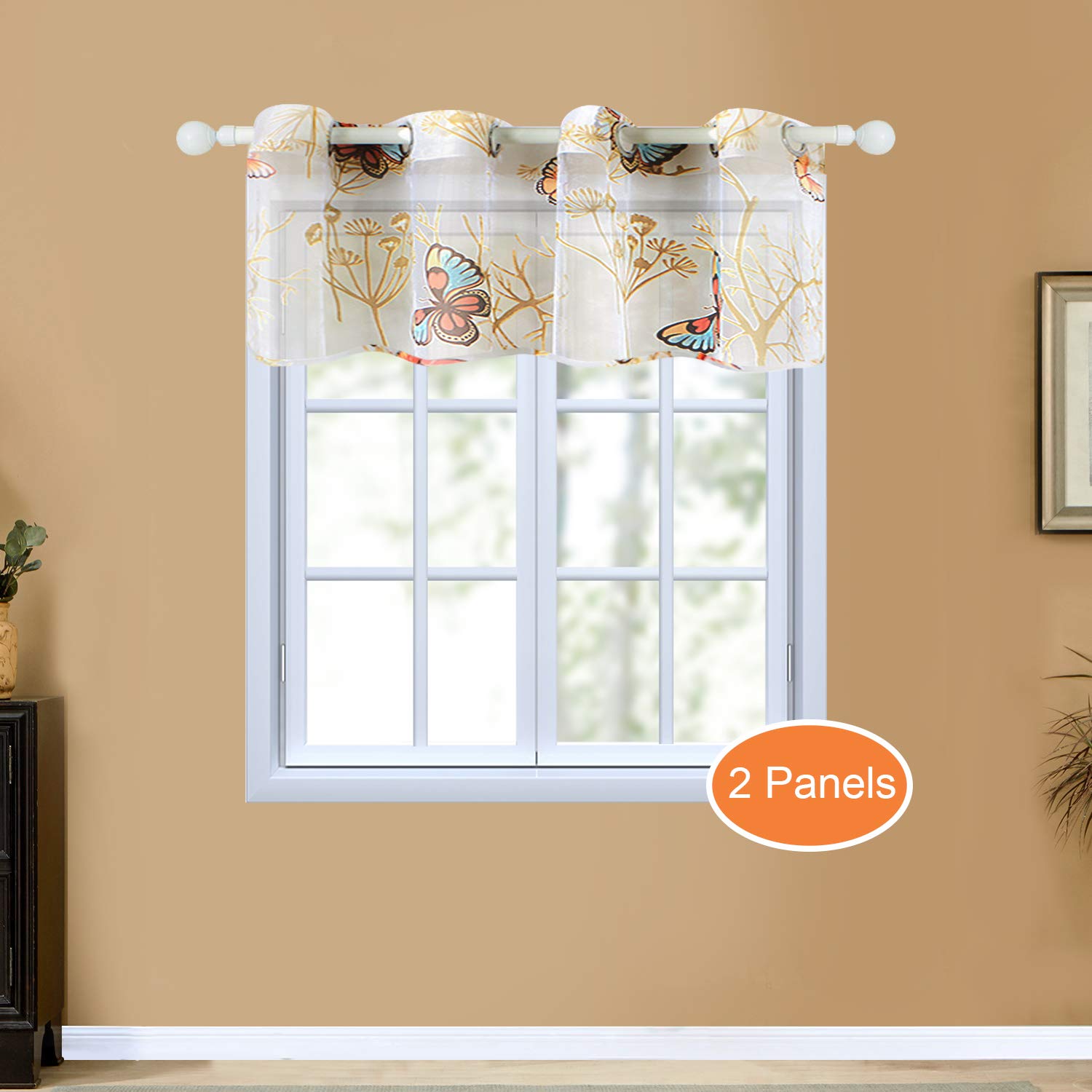 Best Thanksgiving Kitchen Curtains Tier And Valance
