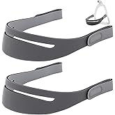 NITTIID Replacement N30i/P30i Headgear - Compatible with AirFit N30i & P30i Nasal Pillow Masks, Adjustable Ultra-Soft Headgear with Enhanced Hook and Loop Tape for CPAP Machine (2 Pack)