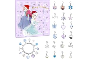 SWIND Christmas Advent Calendar 2025 for Girls and Boys With 24 Days Unique Gift Blind Box DIY Creative Charm Pendant Bracelet Daughter
