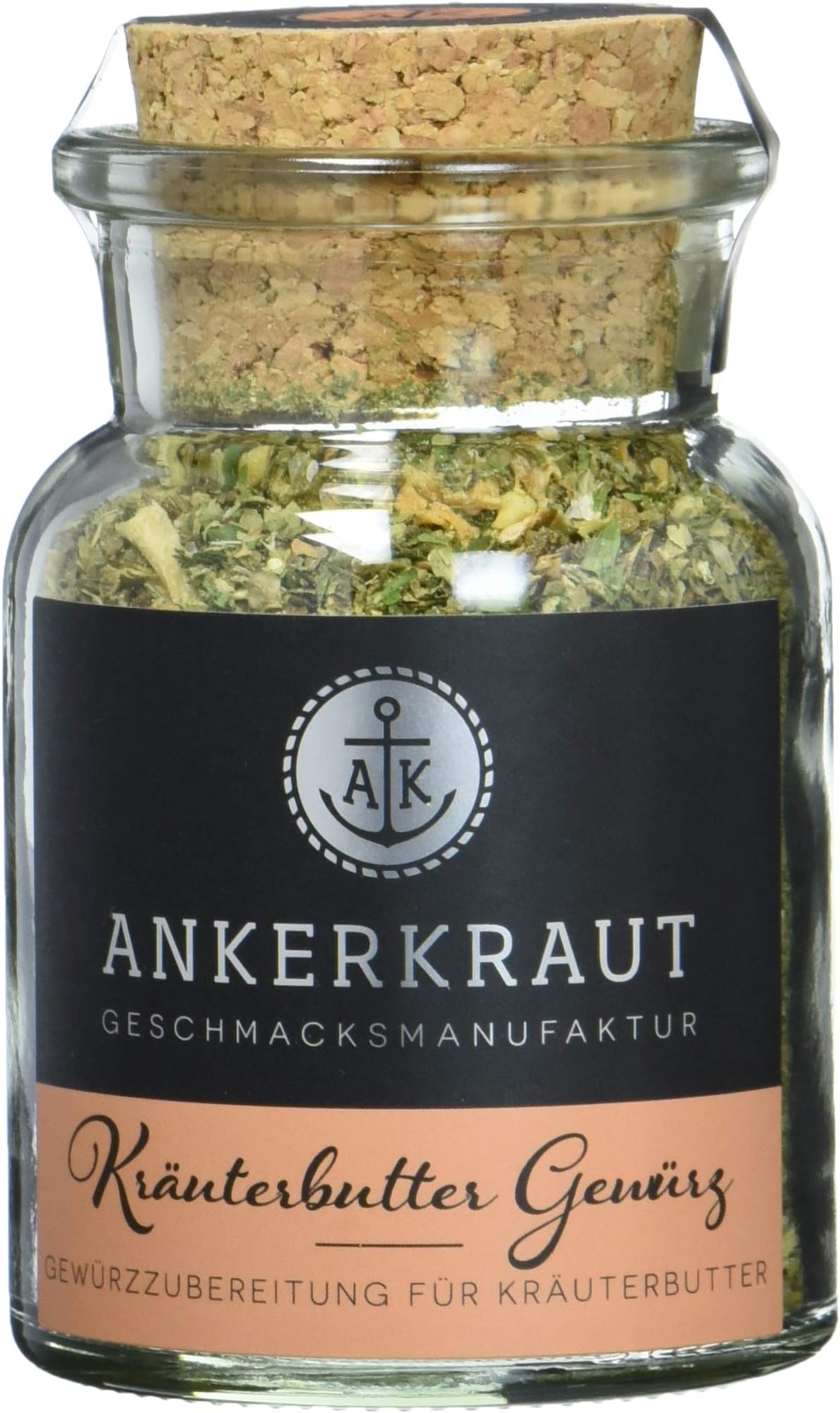 Ankerkraut Herbal Butter Spice, 65 g in Cork Jar