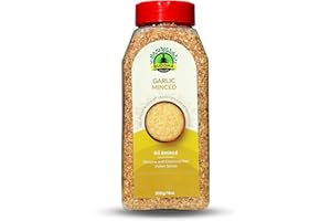 Buddha Spices Inc. Dried Garlic Minced - 500g (18 Oz)
